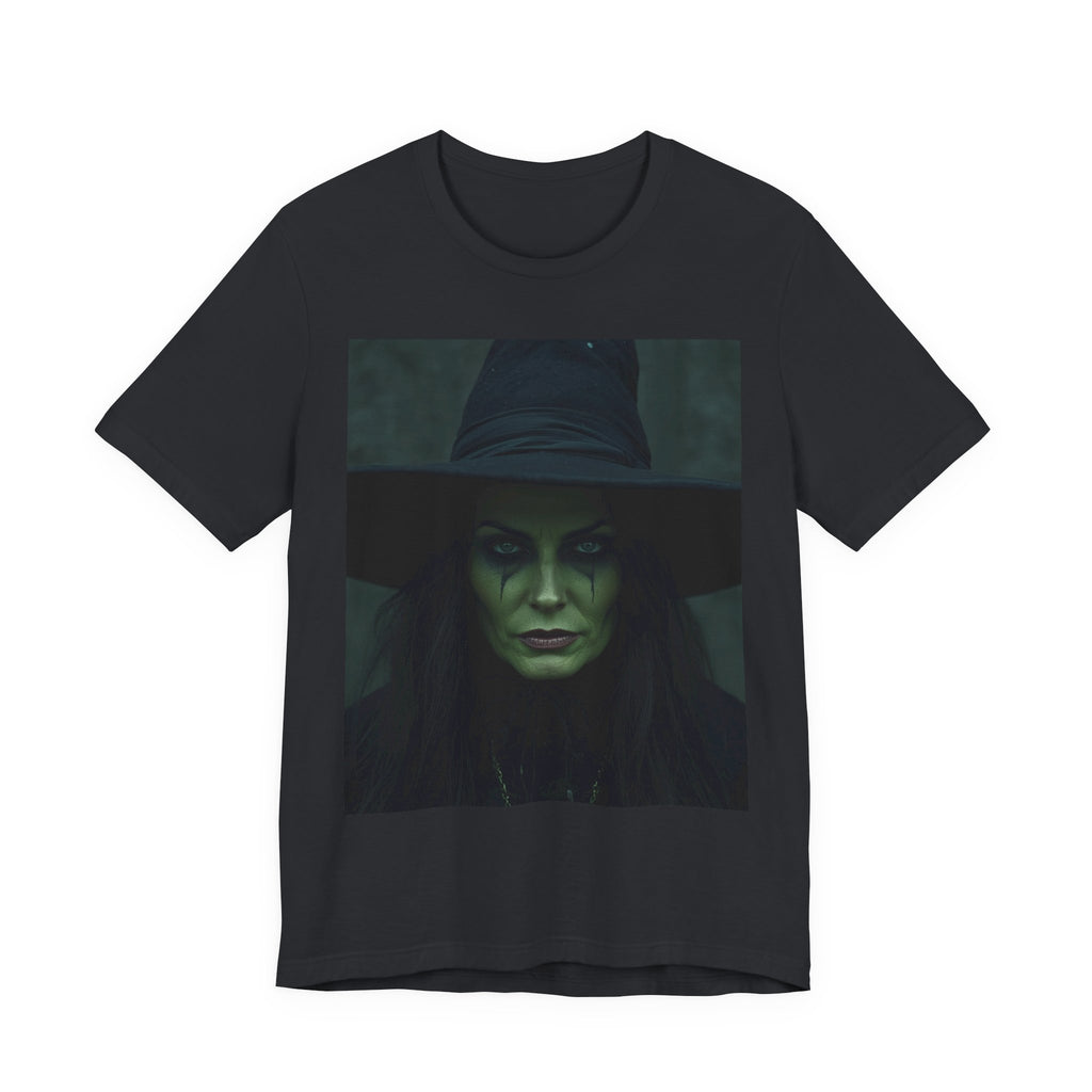 Witchy Vibes T-Shirt - Unisex Jersey Tee for Halloween, Costume Party, Gift for Witch Lovers, Festival Wear, Spooky Season