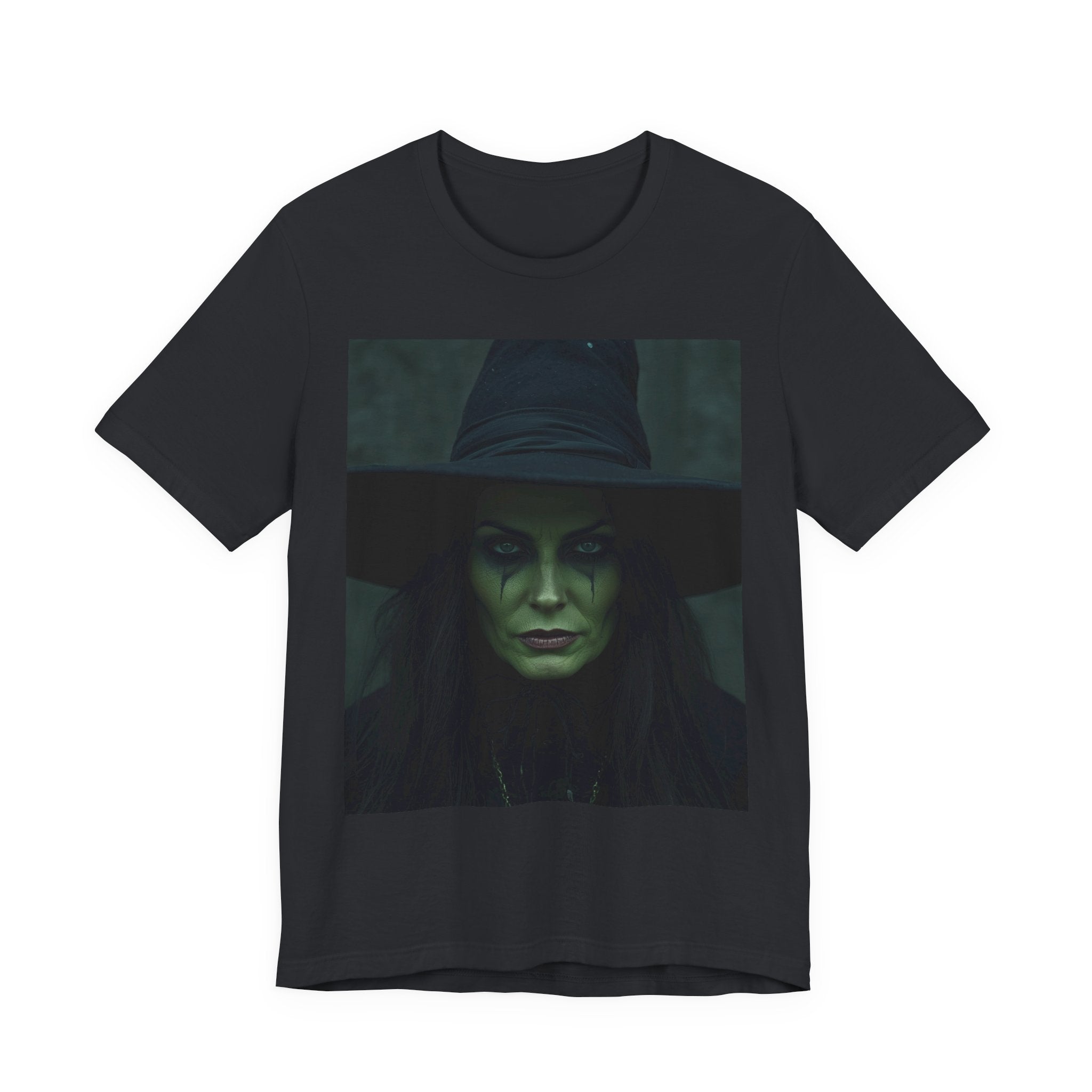Witchy Vibes T-Shirt - Unisex Jersey Tee for Halloween, Costume Party, Gift for Witch Lovers, Festival Wear, Spooky Season