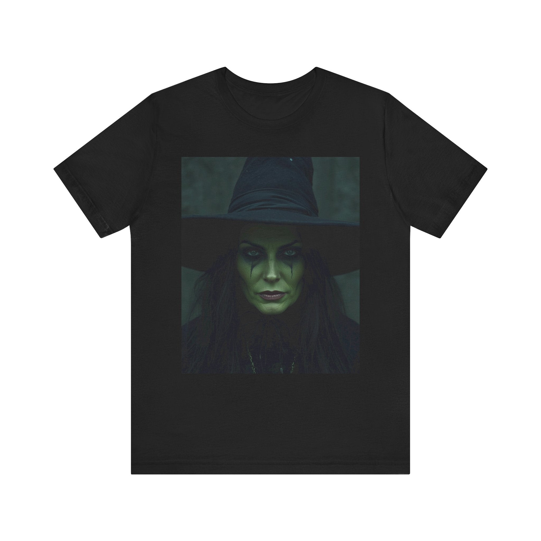 Witchy Vibes T-Shirt - Unisex Jersey Tee for Halloween, Costume Party, Gift for Witch Lovers, Festival Wear, Spooky Season