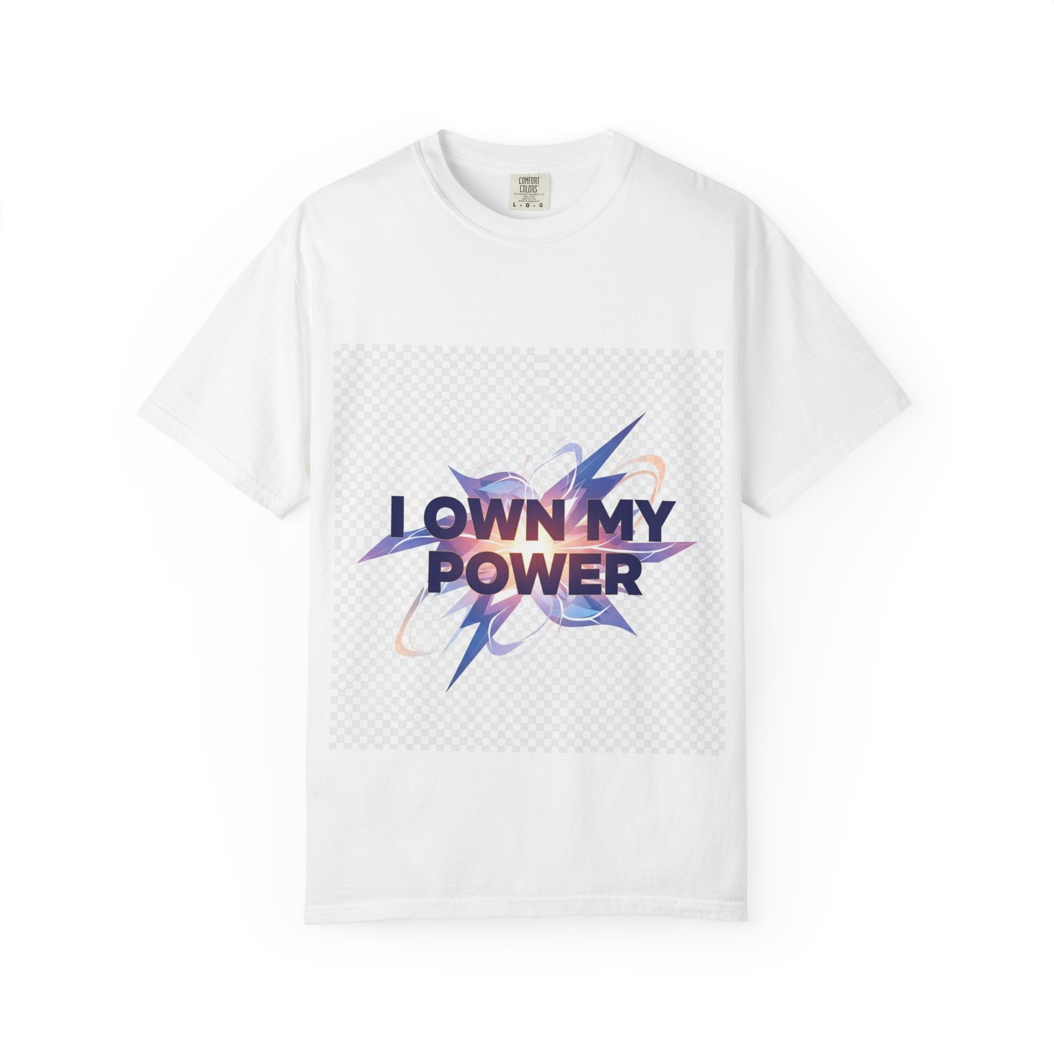Empowering Message T-Shirt | I OWN MY POWER | Unisex Garment-Dyed Tee, Motivational Shirt, Self-Love Apparel, Gift for Her, [...]