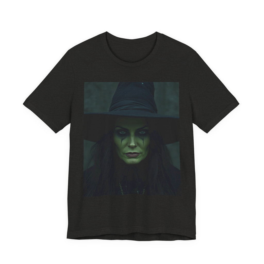 Witchy Vibes T-Shirt - Unisex Jersey Tee for Halloween, Costume Party, Gift for Witch Lovers, Festival Wear, Spooky Season