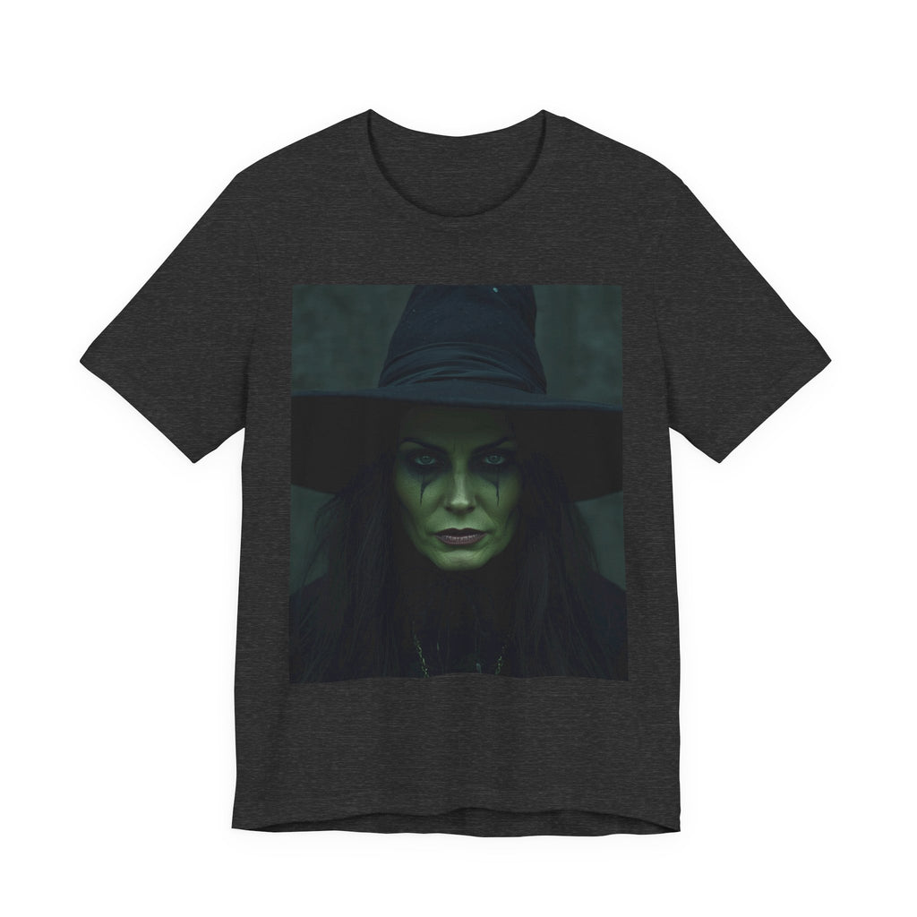 Witchy Vibes T-Shirt - Unisex Jersey Tee for Halloween, Costume Party, Gift for Witch Lovers, Festival Wear, Spooky Season