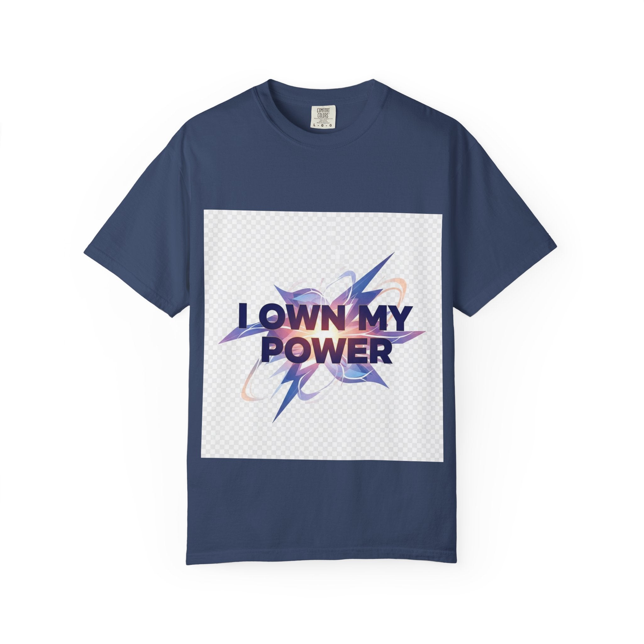 Empowering Message T-Shirt | I OWN MY POWER | Unisex Garment-Dyed Tee, Motivational Shirt, Self-Love Apparel, Gift for Her, [...]