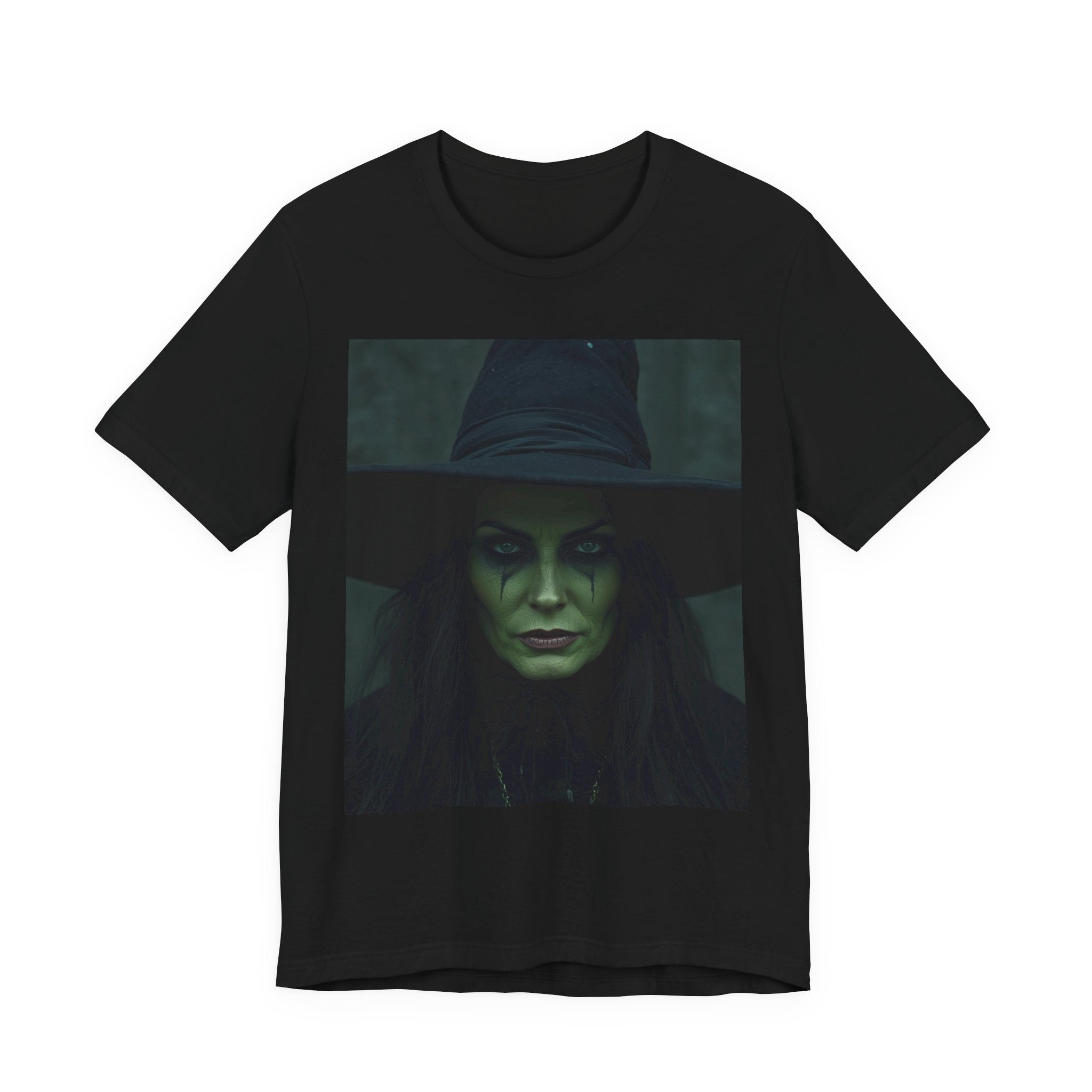Witchy Vibes T-Shirt - Unisex Jersey Tee for Halloween, Costume Party, Gift for Witch Lovers, Festival Wear, Spooky Season