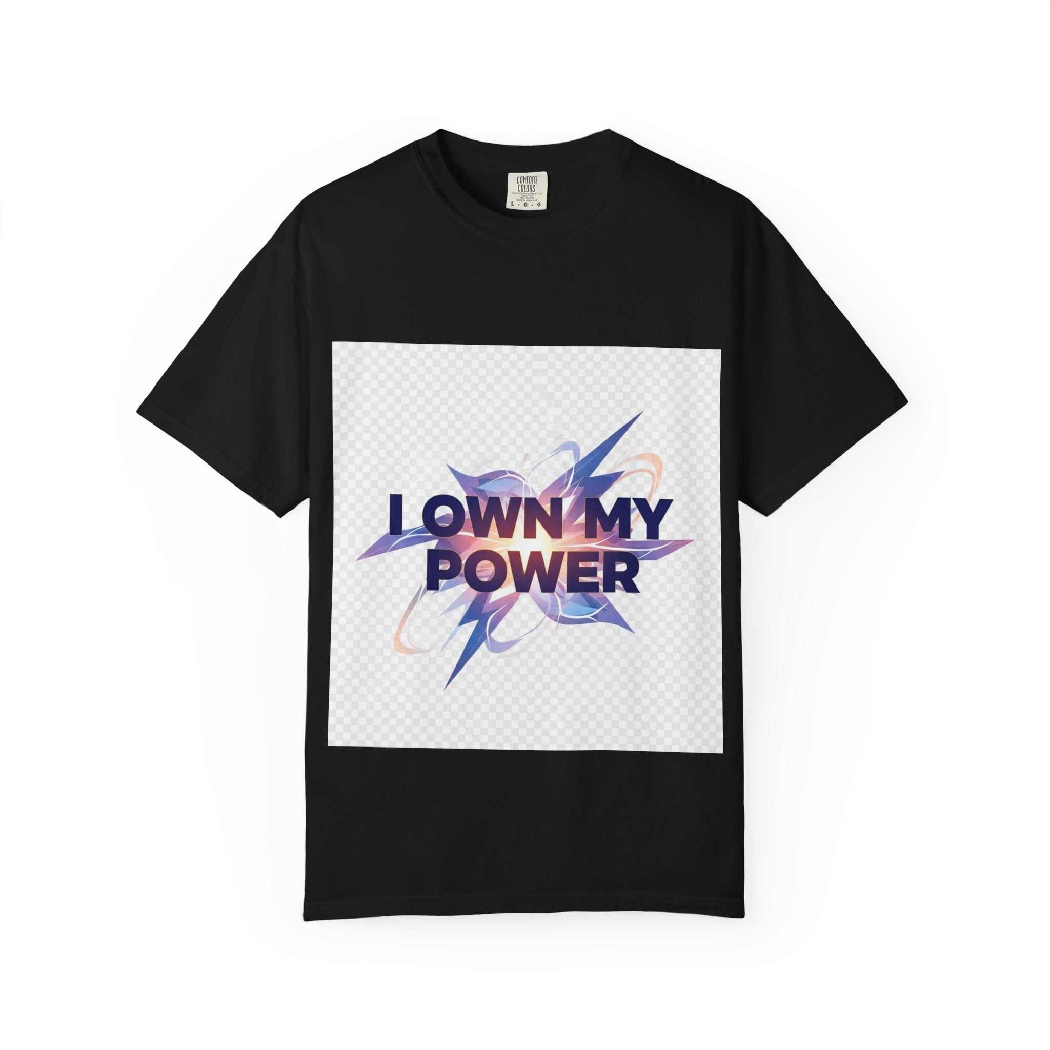 Empowering Message T-Shirt | I OWN MY POWER | Unisex Garment-Dyed Tee, Motivational Shirt, Self-Love Apparel, Gift for Her, [...]