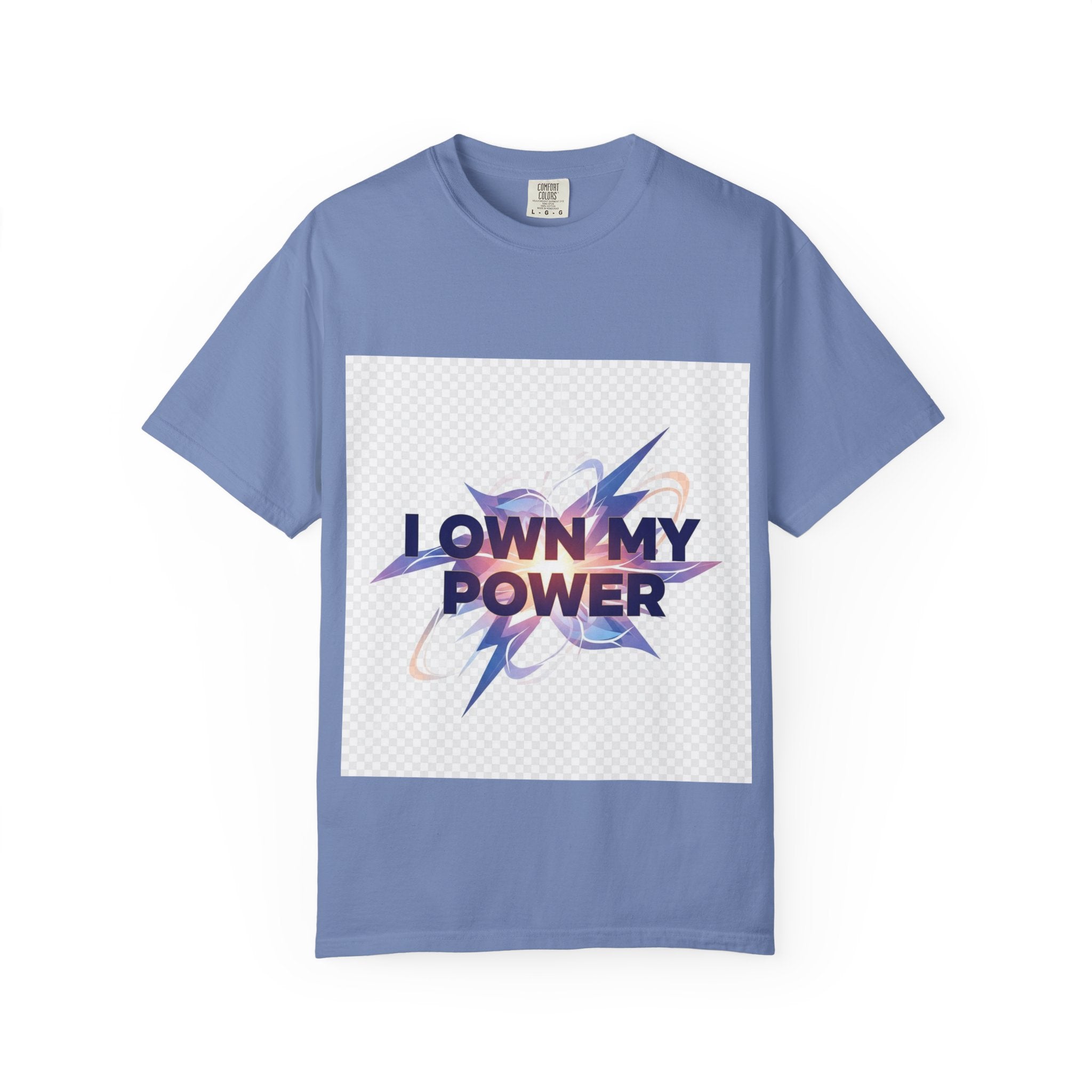 Empowering Message T-Shirt | I OWN MY POWER | Unisex Garment-Dyed Tee, Motivational Shirt, Self-Love Apparel, Gift for Her, [...]